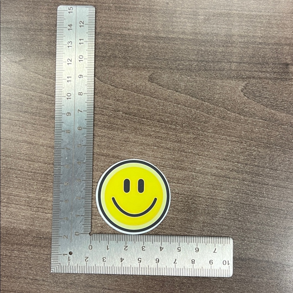 4/$10 Smiley Face Sticker - Picture 2 of 2
